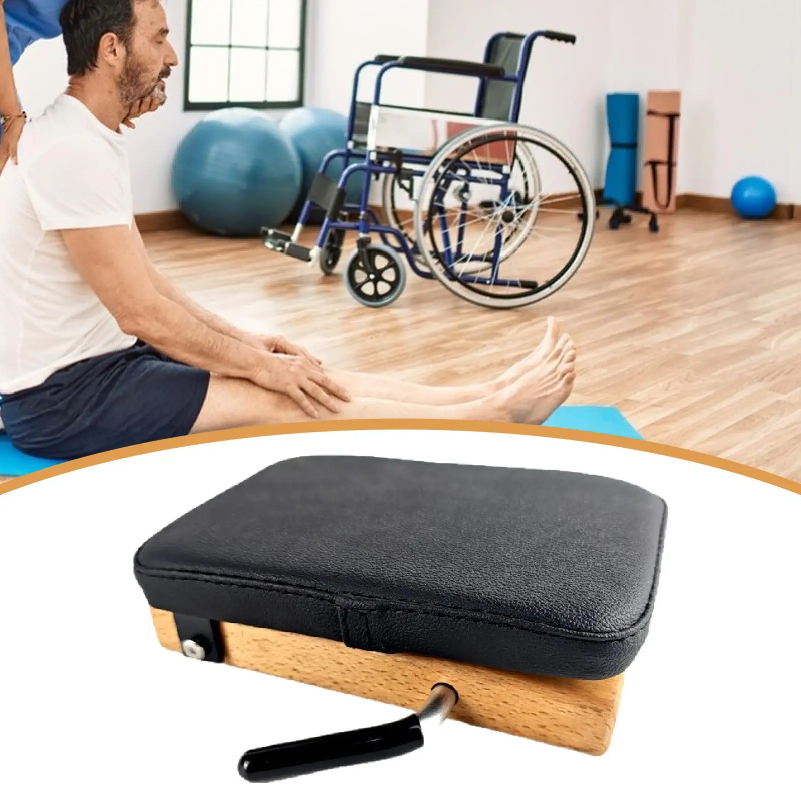 

Chiropractic Drop Board Portable Chiropractic Extremity Drop Board Adjusting Tool for Knees Ankles Feet Piece Speeder Board