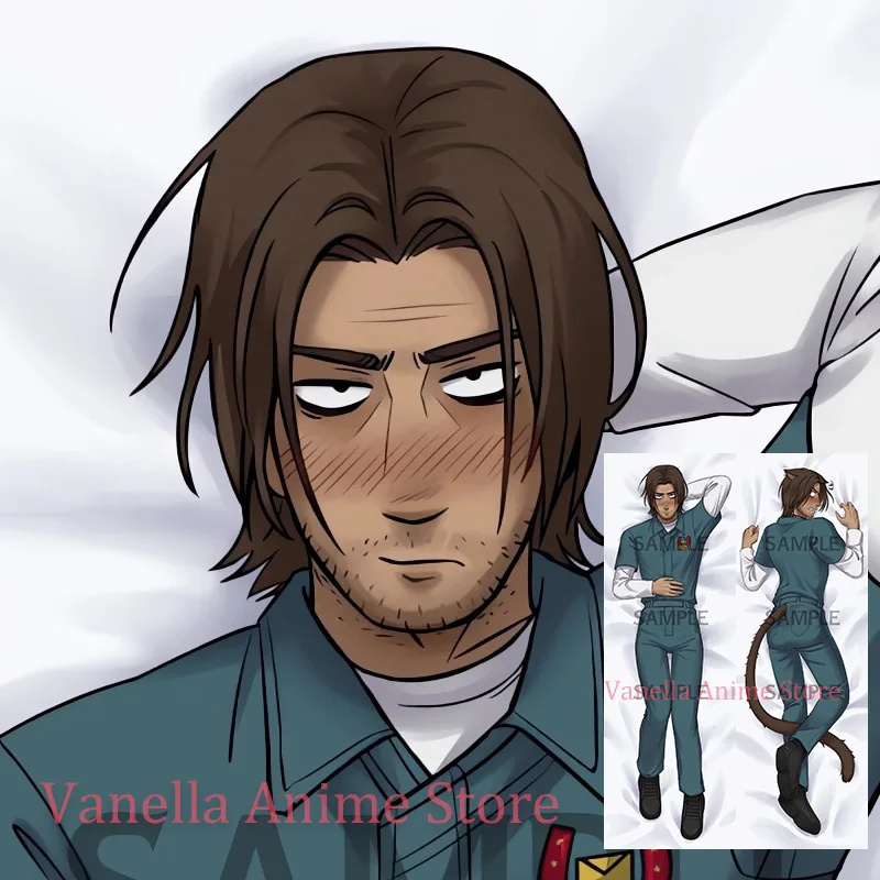 Dakimakura Jimmy Mouthwashing Anime Double-sided Print Body Pillow Cover Life-size Pillowcase Gifts