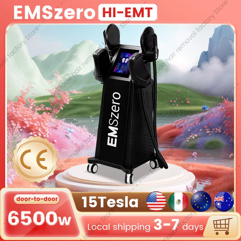 

Emszero Professional 2025 EMS Body Sculpt Machine Portable Emszero ultra 4 Handle RF Muscle Stimulator Reshaping 6500W 15 Tesla