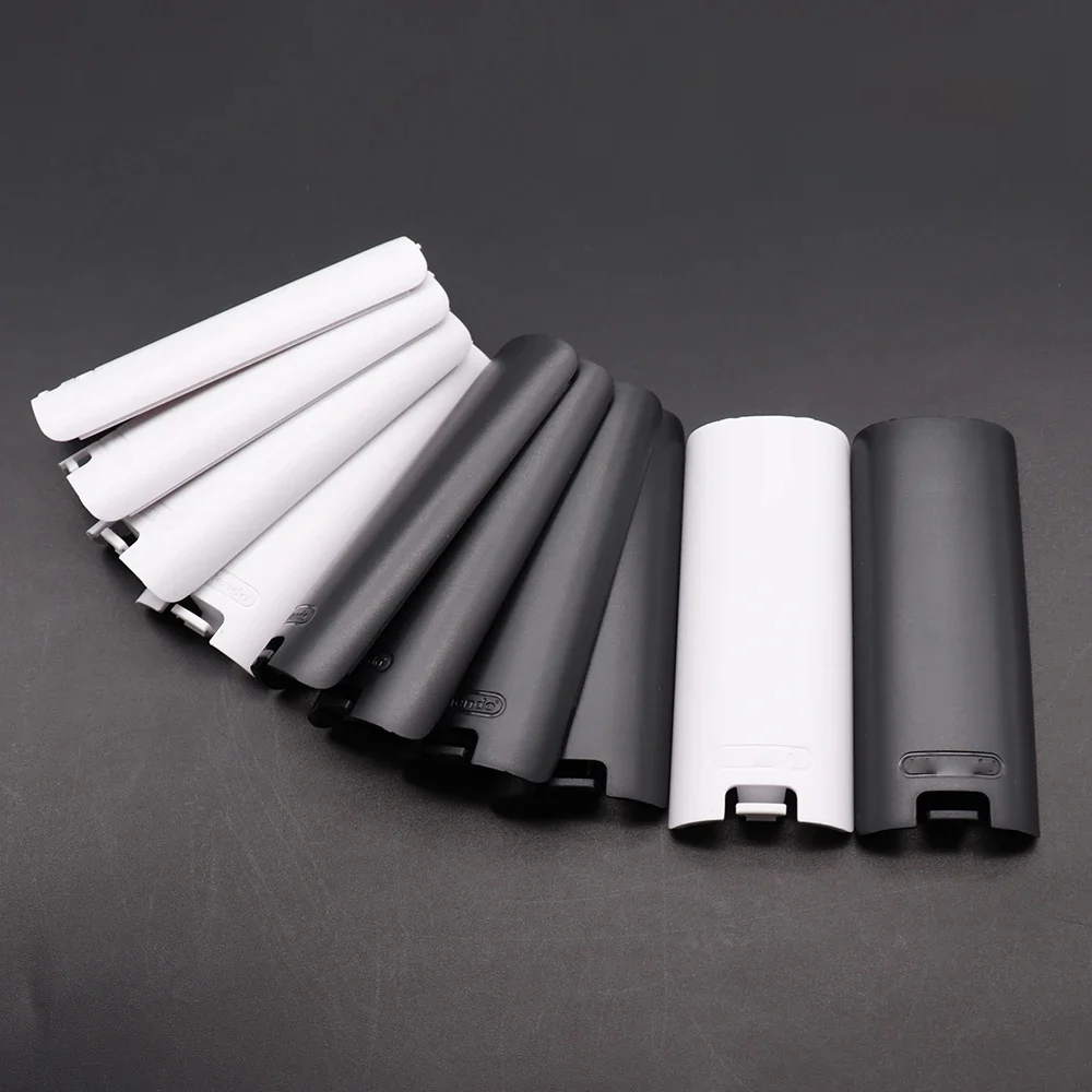 Couvercle de batterie de remplacement pour télécommande Wii, coque de batterie pour télécommande Wii, accessoire de manette de jeu, 5/10 pièces