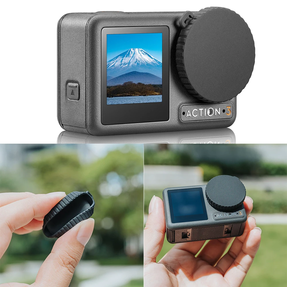 For DJI Osmo Action 5 Pro 4 3 Screen Protector HD Tempered Glass Film Bag Case Lens Cover Cap for DJI Action 5 Pro Accessories