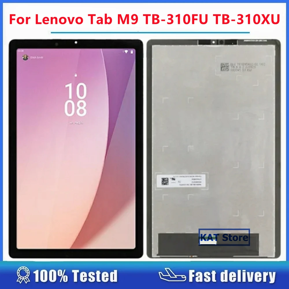 Compatible For Lenovo Tab M9 TB-310FU TB-310XU TB310XC TB310FU LCD Display Screen Touch Digitizer Full Assembly Replacement