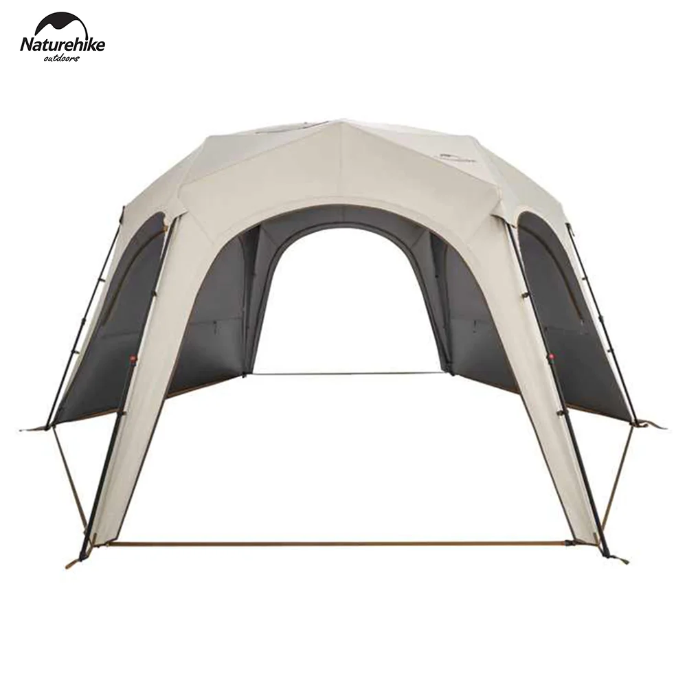 Naturehike king size 10-12 person Easy Setup outdoor camping Automatic tent sunshade tarp Cloud Boundar Quick Opening Canopy