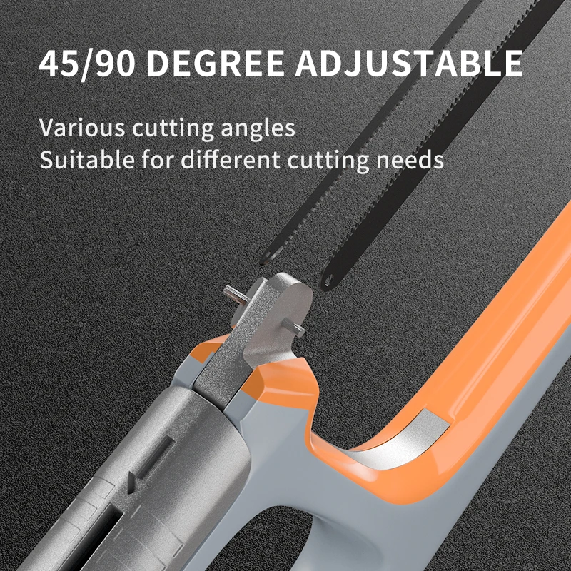 Hacksaw Hand With Hacksaw Frame Hand Saw Household Hand-held Metal Cutting Manual Tools Professional Hand Tools