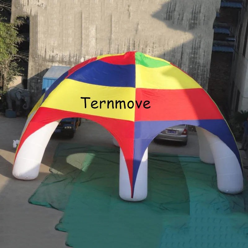 Inflatable Spider tent for Show with Removable Cover,Inflatable Event Dome Camping Tents for Party,inflatable canopy tents