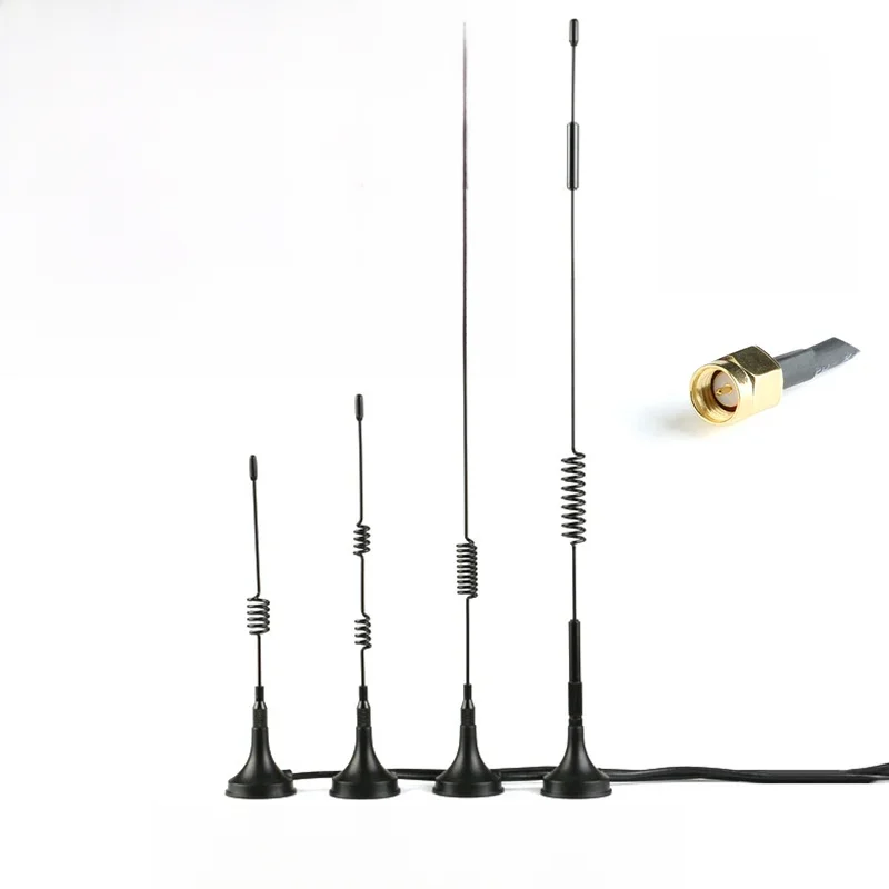 Antenne GSM SMA mâle 433Mhz 470MHZ, base magnétique IOT, Booster de Signal Radio amateur, répéteur sans fil 5dbi 7dbi 12dbi longueur 3M