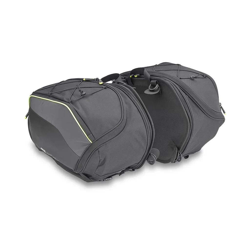 Givi EA127-Extendable alforjes da motocicleta 20/30 litros duplo anel/tiras (montagens não