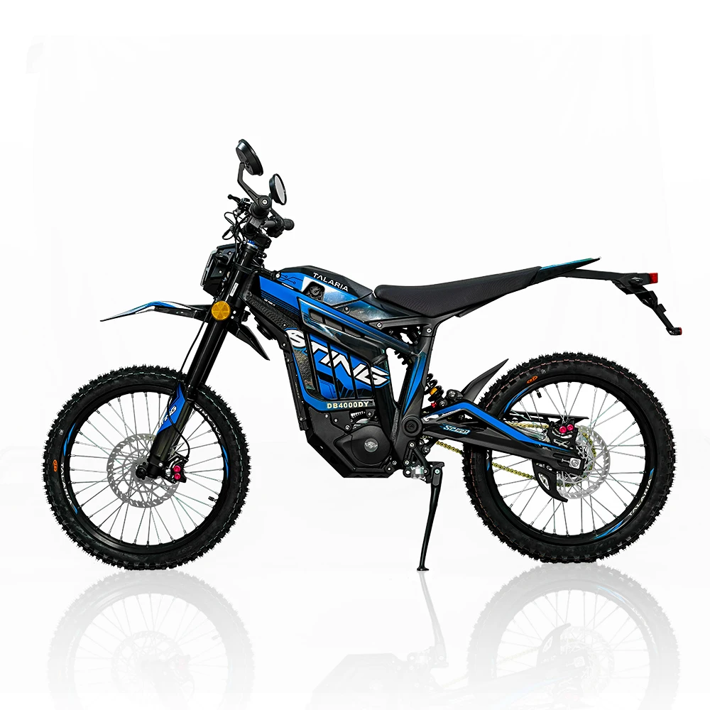 Talaria Sting R-Middrive Hybrid Ebike, Off-Road Electric Dirt Bike, Motorcycle Bicycle, 45Ah, 85km, H, 369 N.M, 60V, 8000W