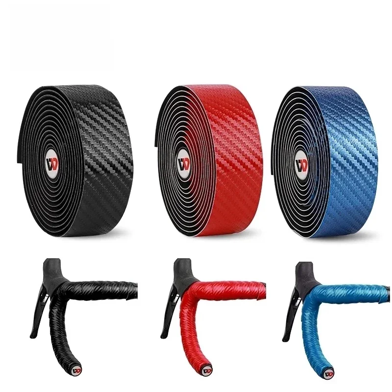 AliExpress West Biking WEST BIKING Bike Handlebar Tape Anti-slip Soft PU EVA Cycling Wrap End Plug Bike Accessories 215 cm