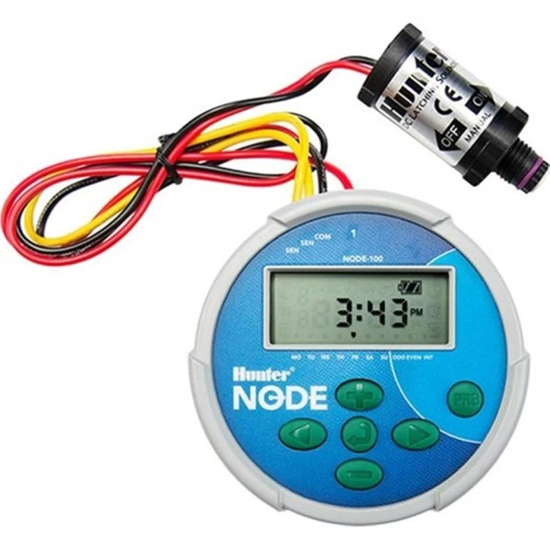 Hunter Node-Control Unit with 100 1 Station Battery (Dc Coil)