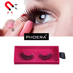 3D Reusable Magnet False Eyelashes Handmake Natural Ultra-thin Extension Thick Cross Magnetic Mink Lashes Makeup Tool