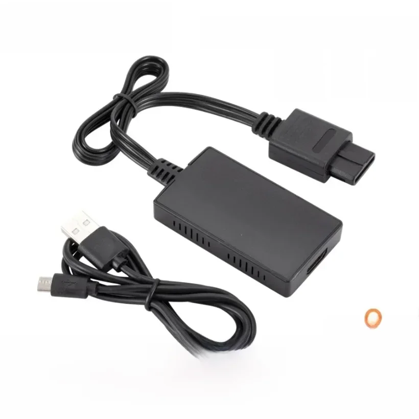 MnnWuu 720P/1080P N64 vers HDMI convertisseur adaptateur de Console de jeu adaptateur de câble HD Plug and Play pour Nintendo 64/NGC/SNES