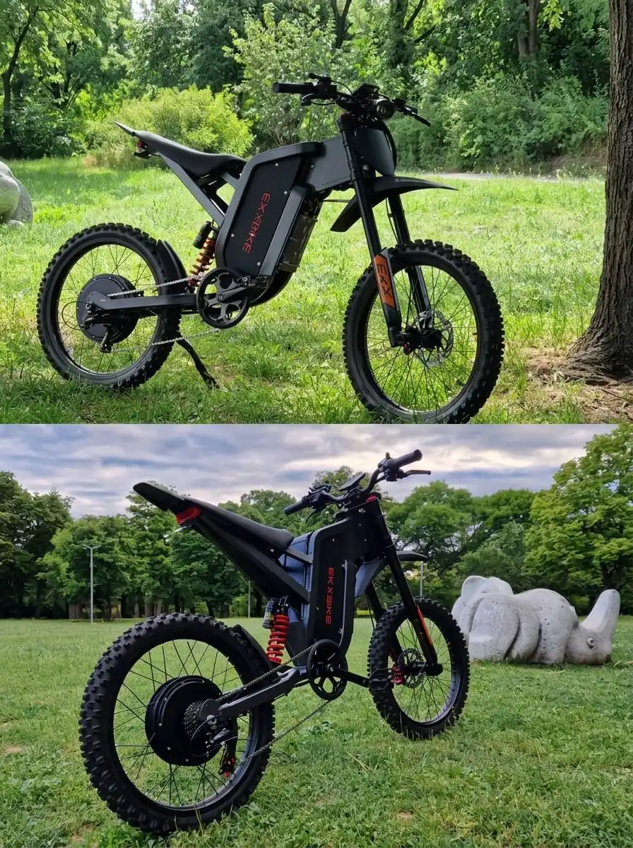 discount sales on 2026 EKX X21 Max Electric Motorcycles 3000W Brushless Gearless Motors