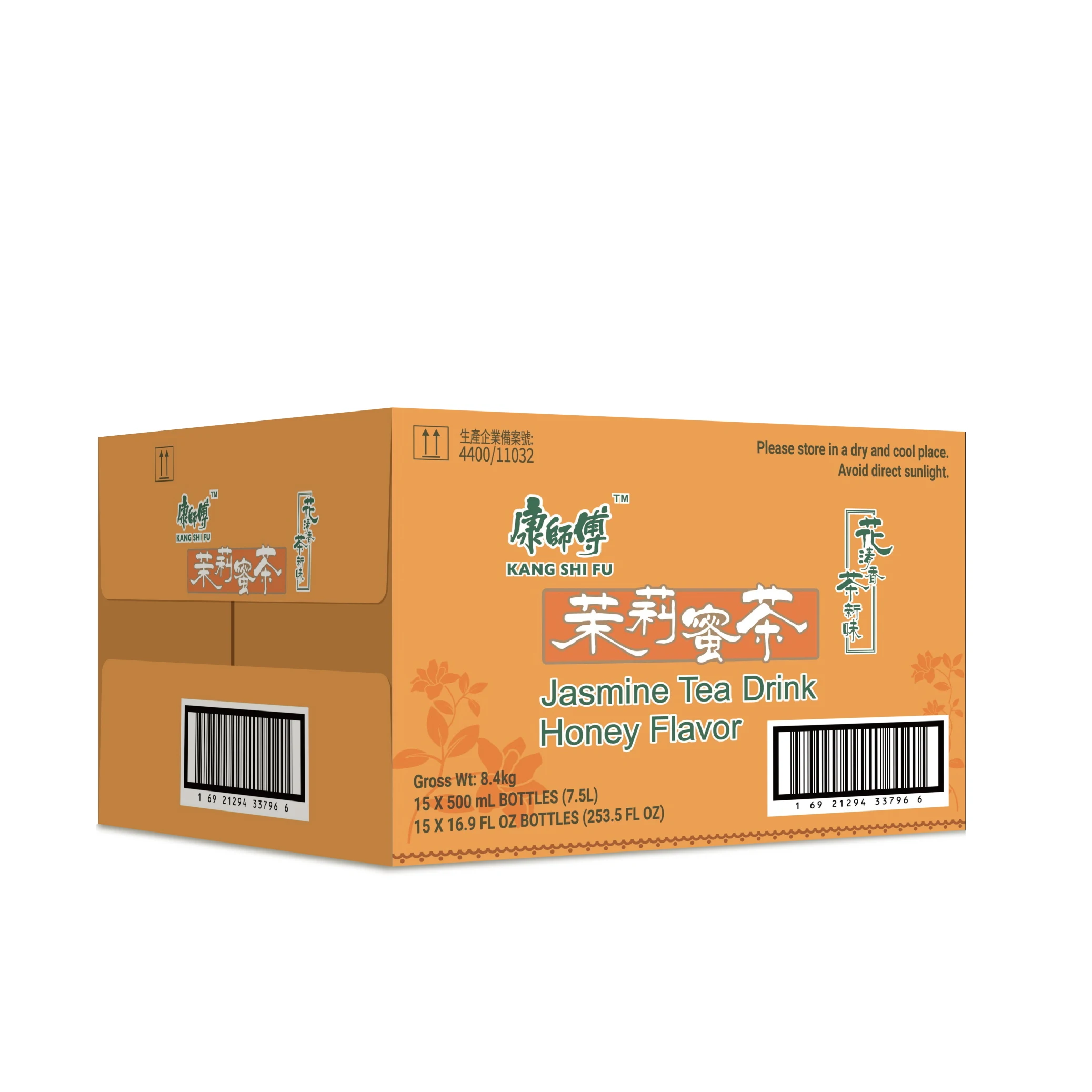 이멕스무역 중국식품 캉스푸 말리밀차 자스민꿀티 500ml, 15개, 1박스
