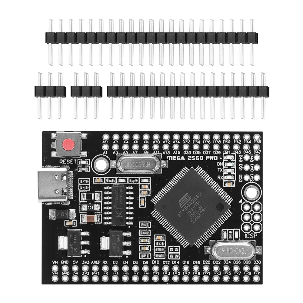 

MEGA2560 MEGA 2560 R3 (ATmega2560-16AU CH340G) AVR USB-плата, макетная плата MEGA2560-PRO для Arduino Project DIY Kit