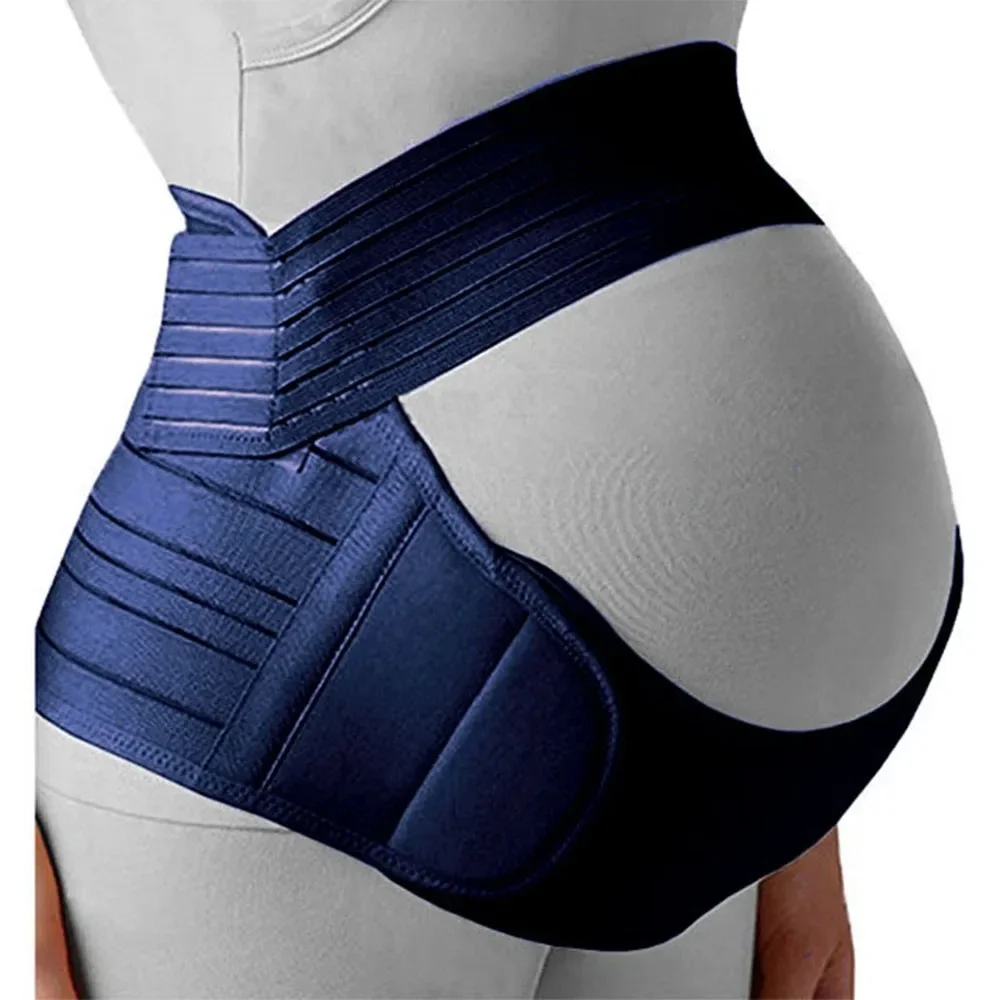 NONE Femmes enceintes soutien ventre bande dos vêtements ceinture réglable taille soins maternité Abdomen orthèse protecteur grossesse 6