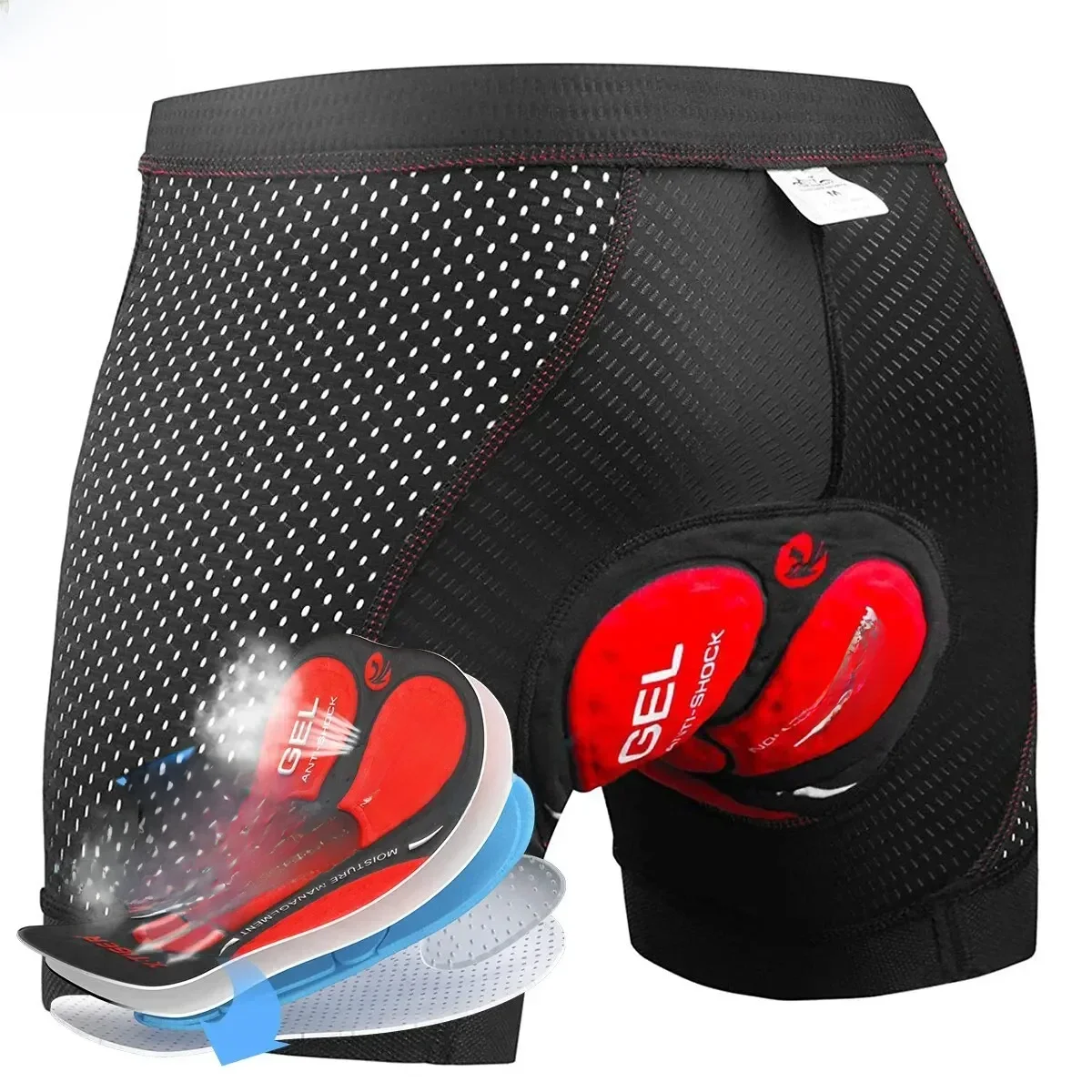 AliExpress X-TIGER Cycling Underwear 5D Breathable Padded Gel Bike Shorts Men MTB Anti Slip Leg Grips Riding Cycling Shots Ciclismo