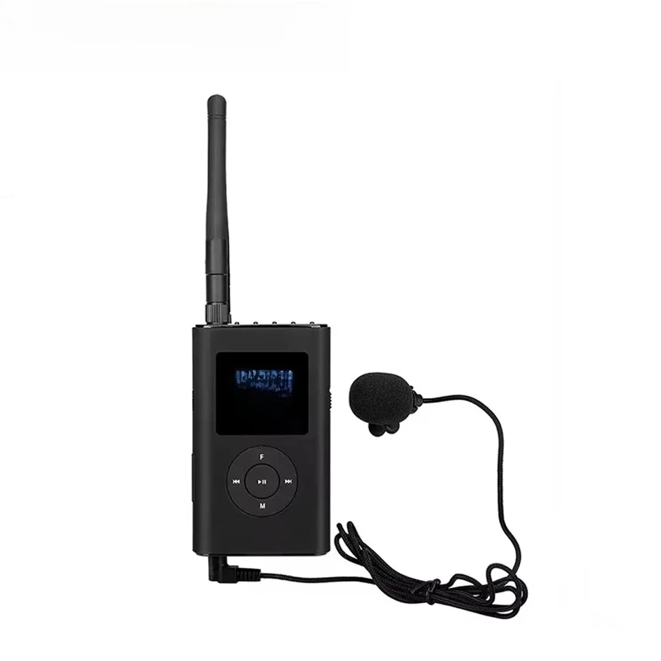Retekess FT11 0.3W Draadloze FM-uitzending Zender MP3 Draagbaar voor Kerk Auto Vergadering Ondersteuning TF-kaart AUX-ingang - afbeelding 2