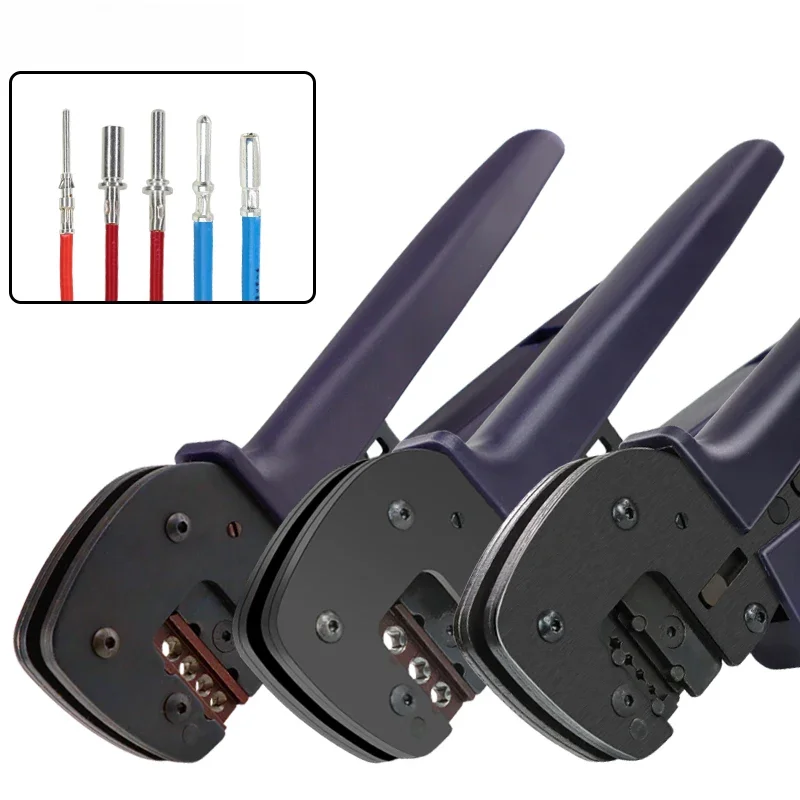 Luftfahrt-/Hochleistungsstarter New Energy Terminal Crimpzange YEP-166/1560/4610 20-7AWG Vertikale elektrische YEFYM-Werkzeuge