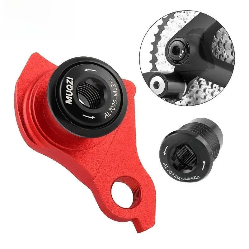 AliExpress MUQZI Derailleur Hanger For SRAM UDH M12 x 1.0 M12 x 1.5 Bicycle Rear Mech Hanger Rear Derailleur Mount Adapter Bike Accessories