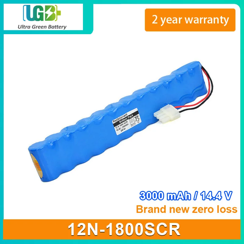 

UGB New 12N-1800SCR Battery For Bruker 3002 IH SCHILLER DEFIGARD 3002 IH 12N-3000SCR 12N-2000SCR Defibrillator Battery