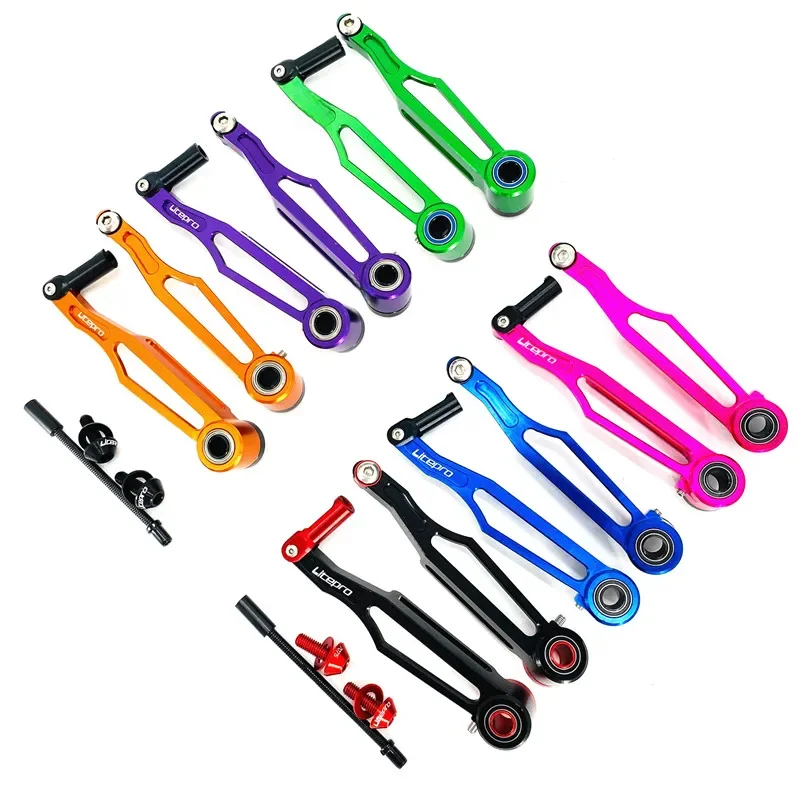 AliExpress NONE 14-16-20" 406 451 Folding Bike V Brake Hollow Ultralight 82mm Short Arm 108mm Long Arm AL7075 CNC Aluminum Alloy V Brake Caliper