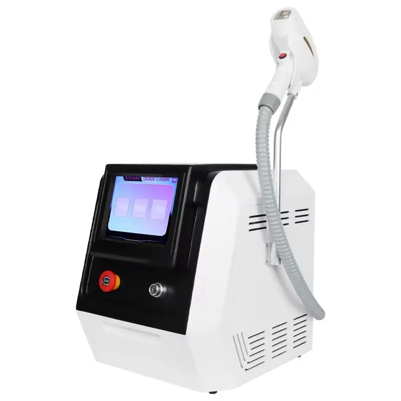 

Hot sale 755nm 808nm 1064nm 4 wavelength ice therapy machine 4000W titanium alloy semiconductor vertical painless diode laser ha