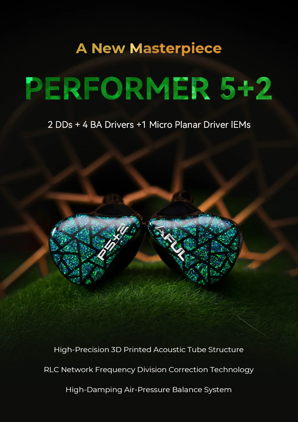 AFUL Performer 5+2 / Performer 7 2DD+4BA+1Micro Planar In Ear