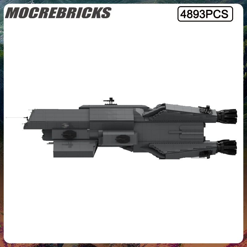 

Space War Series The Expanse - Pella Starfighter MOC Assembling Building Blocks Model DIY Children's Puzzle Toys Christmas Gifts