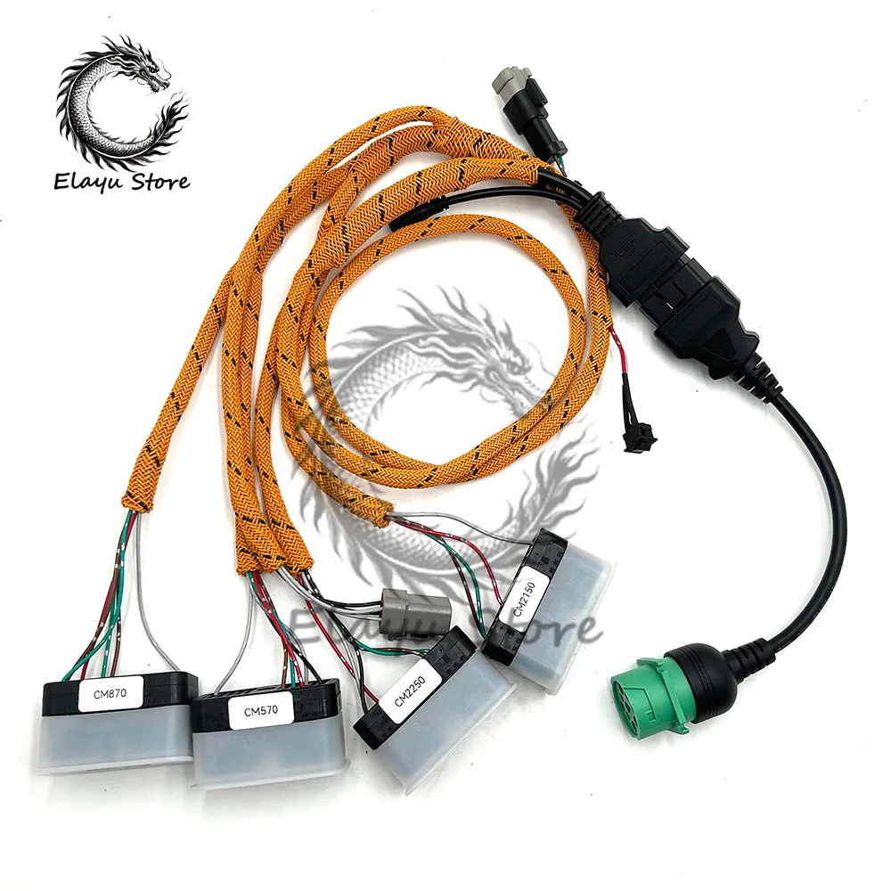 

Diesel Engine Professional Testing Programming Brush Wiring Harness Cable for Cummins CM570 CM870 CM850 CM876 CM2150 CM2250 ECU