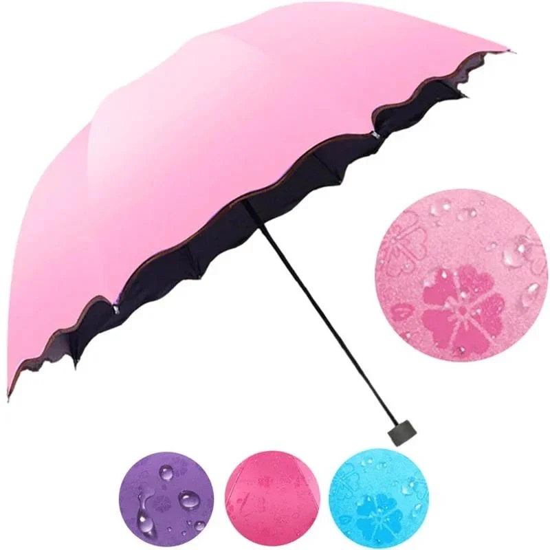 

Waterproof Umbrella That Opens When Wet Suitable For Both Sunny And Rainy Days Manually Folding Sun Protection Umbrella.