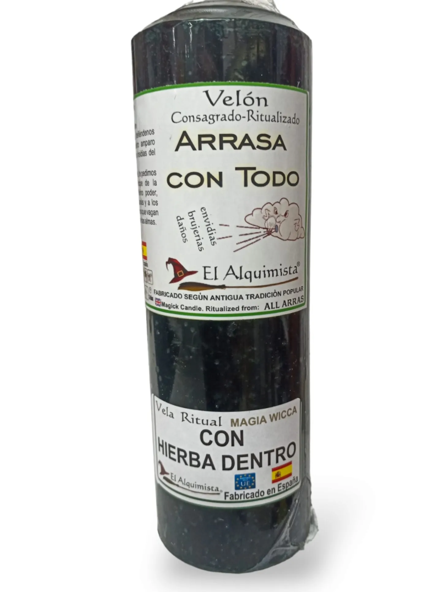 VELON with herbs inside and oil sweeps everything