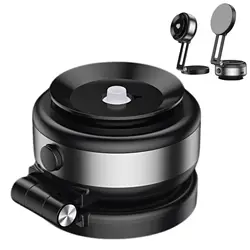 Electric Vacuum Magnetic Suction Car Phone Mount 360 Degree Rotating Compatible with 4.7-inch Or Above Smartphones