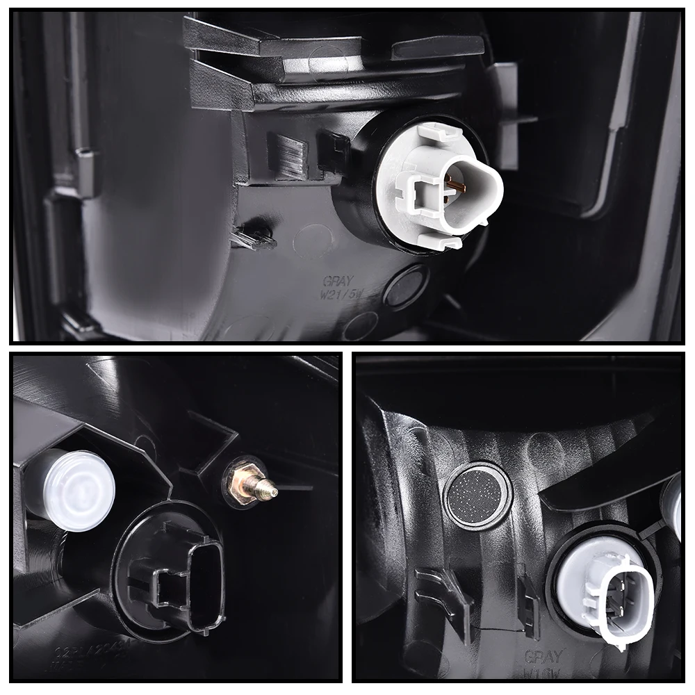 الفرامل الخلفية الذيل ضوء بدوره مصباح إشارة واضح Lh صالح لتويوتا تاكوما Trd 16-21 عدسة الهالوجين 8.1560042008155E + 19 مقاوم للماء #5