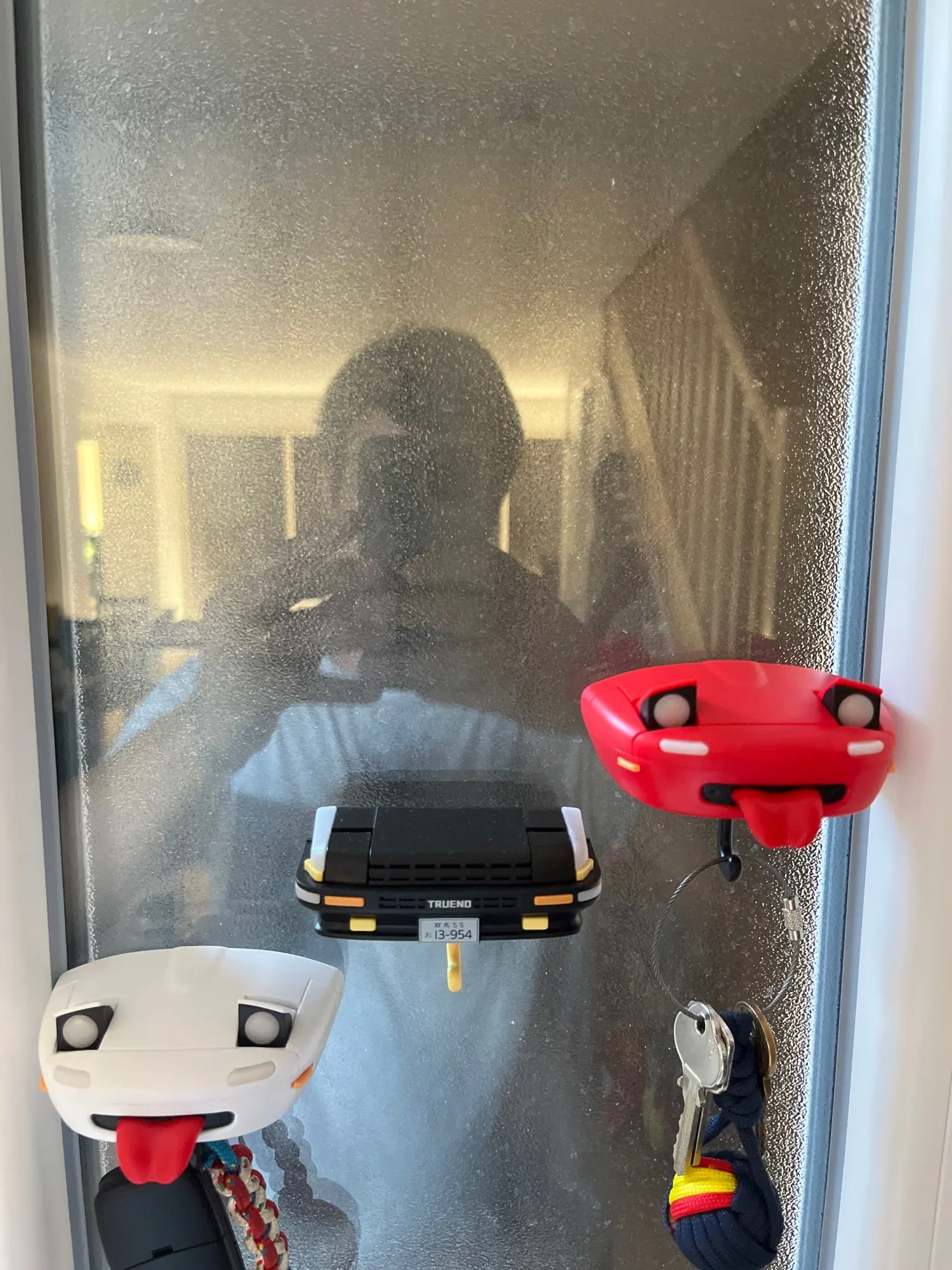 Sillyface Car Headlight Key Holder photo review