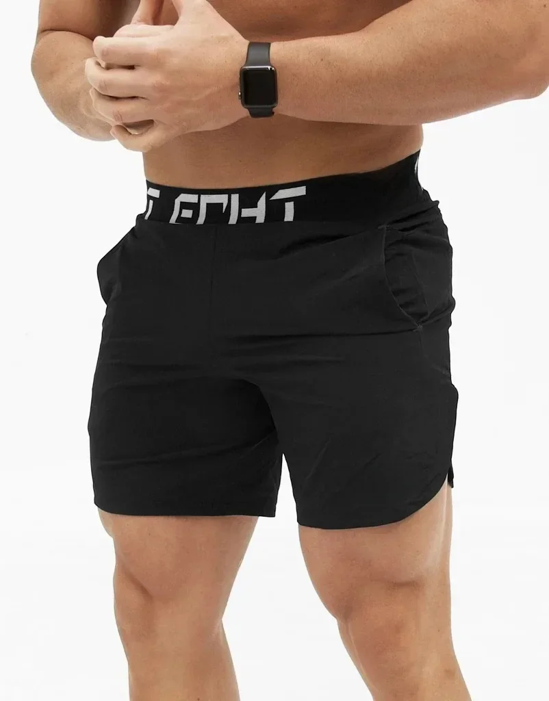 Nouveaux hommes Fitness musculation Shorts homme été gymnases entraînement mâle respirant séchage rapide vêtements de sport survêtement plage pantalons courts