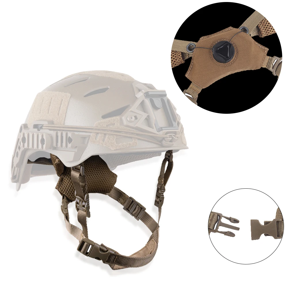 

Wendy тактический шлем подвеска система охотничий тактический страйкбольный шлем подбородочный ремень быстрорегулируемый сменный аксессуар для шлема