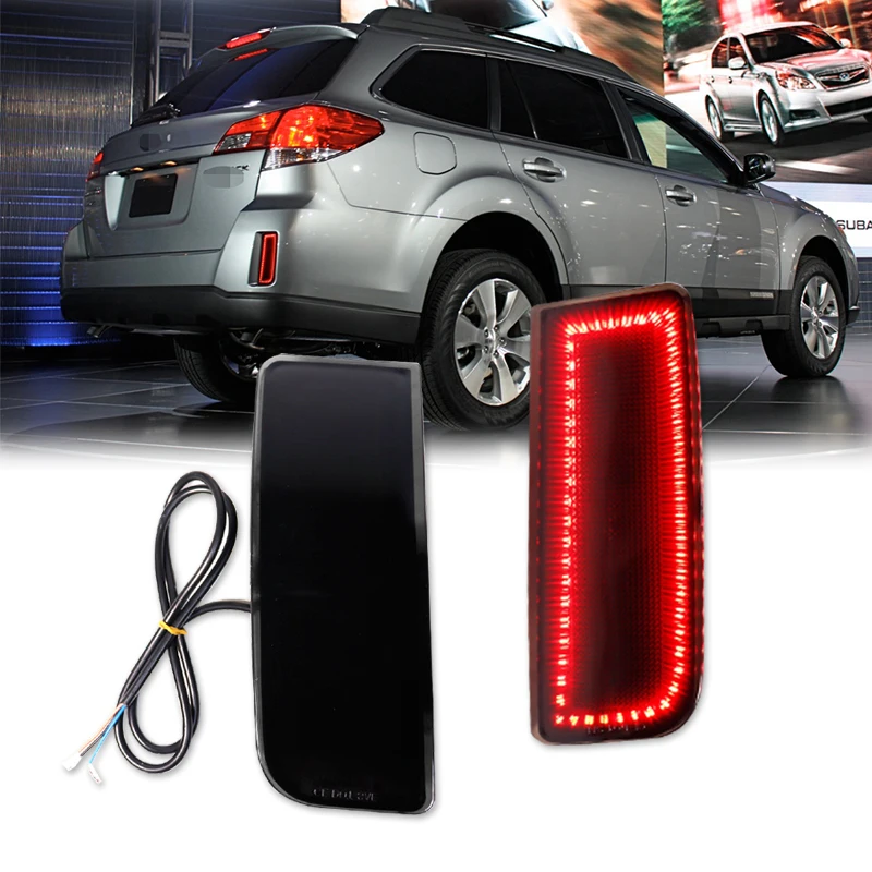 

IJDM задний фонарь, стиль, полный фонарь, отражатель бампера для Subaru Outback, задний/стоп-сигнал, указатели поворота и задние противотуманные фары 10-2014