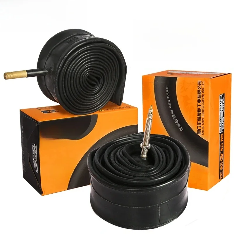 AliExpress NONE 2pcs CST Bicycle Inner Tube For Mountain Road Folding Bike Tyre Tire Butyl Rubber 20/26/27.5/29/700C Presta Schrader Valve Tube
