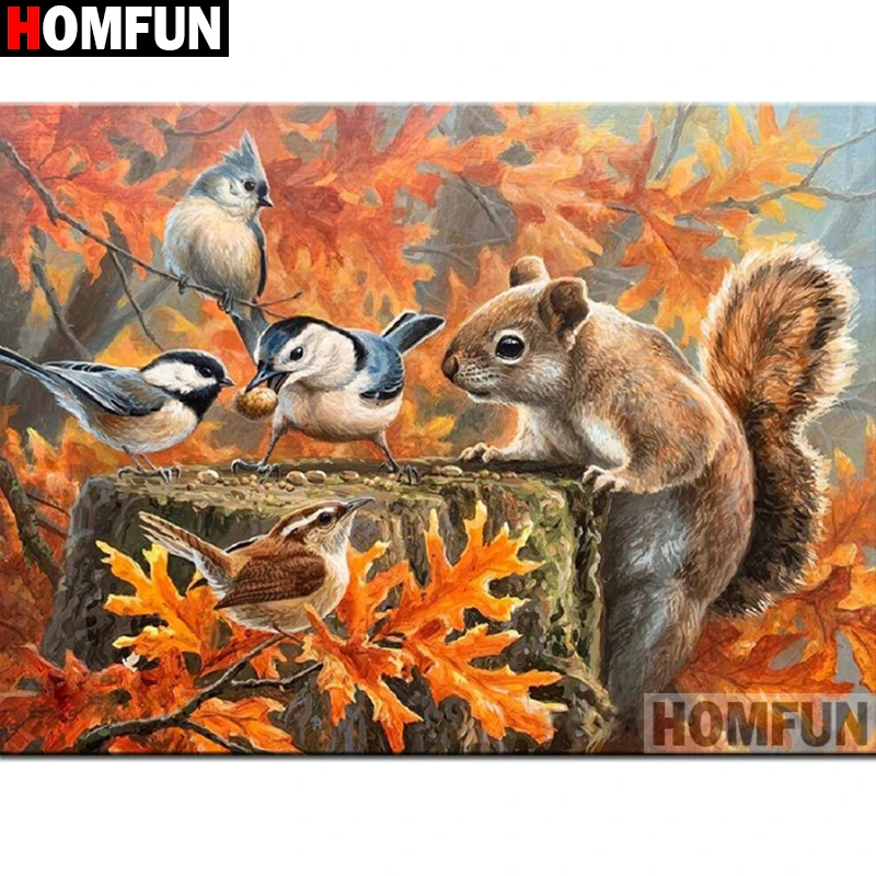 HOMFUN Full diamond Painting \