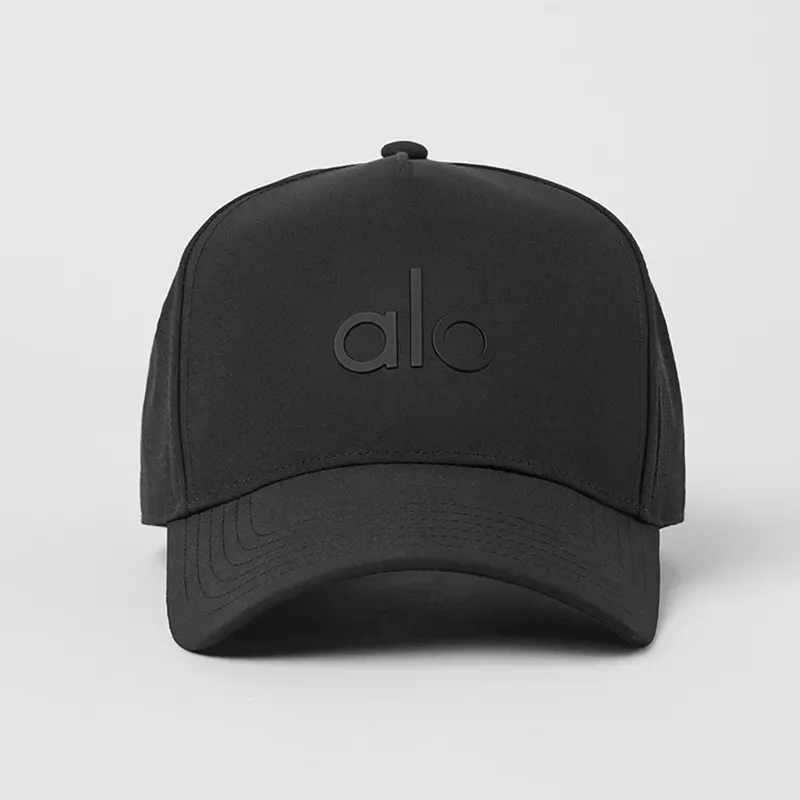 ALO 2025 Men and women outdoor sunscreen baseball cap three-dimensional letter fashion hard top shade casual cap