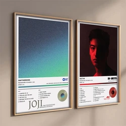 Pop Rap Music Album Cover Joji Poster Aesthetic Rapper Hip Hop Rock SMITHEREENS Nectar Canvas Print Wall Art Living Room Decor