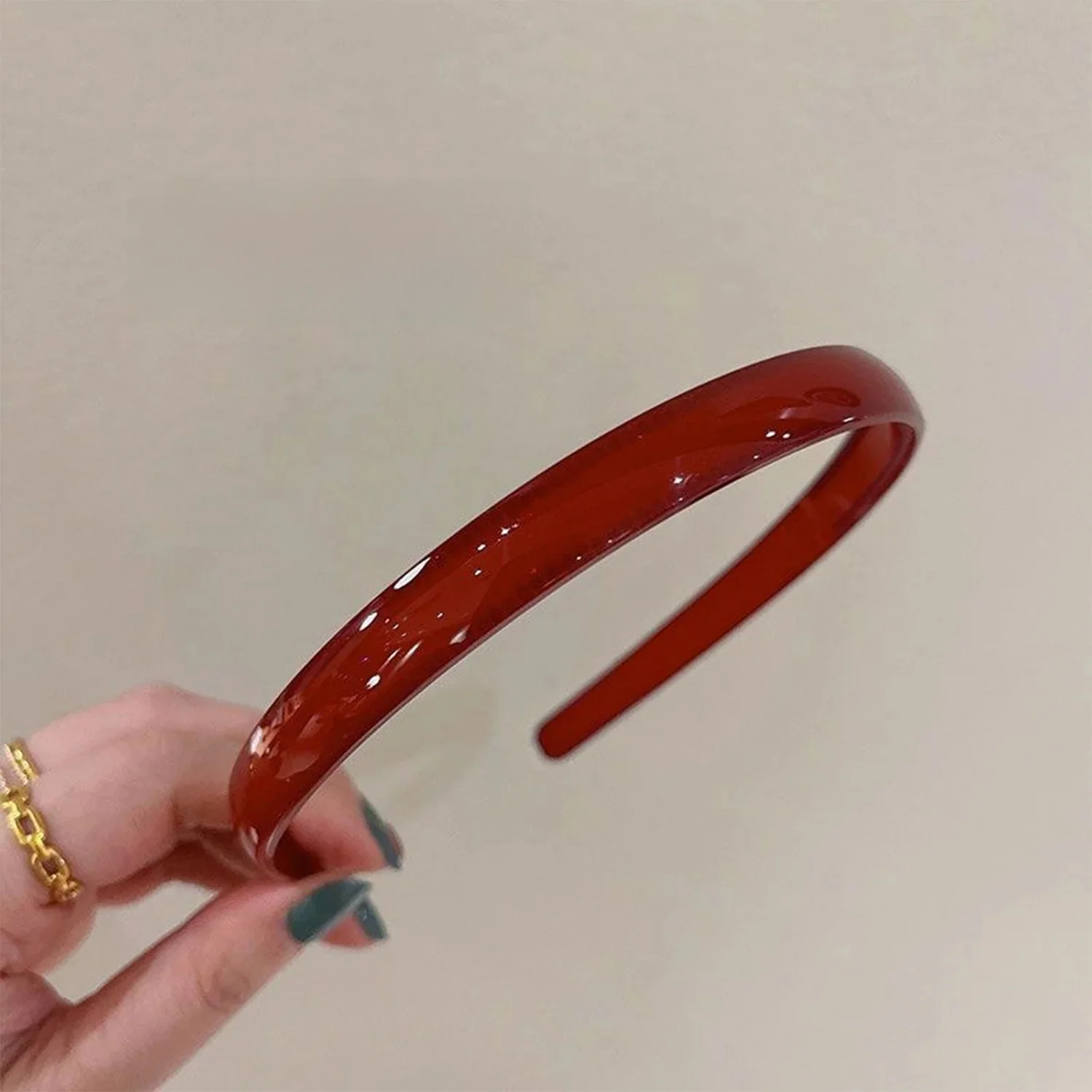 Bandeau de sauna rétro pour femme, cerceau à cheveux de tempérament, lavage du visage, fête féminine, rouge, noir, accessoires de mode, cadeaux, 2 pièces