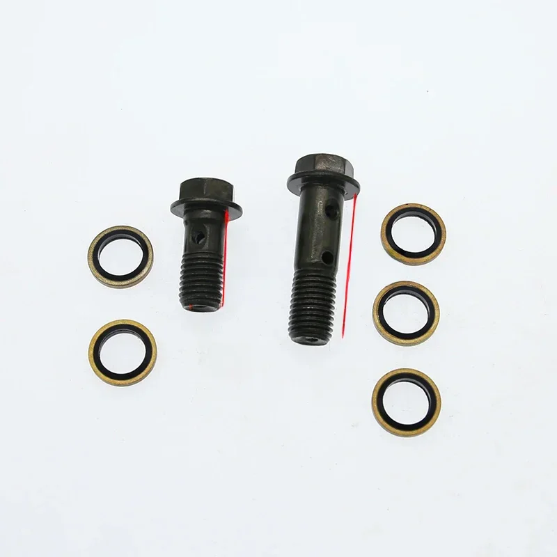 M10 * 1.25*22 M10 * 1.25*32 maître-cylindre de frein tuyau d'huile vis boulon moto Tube universel vis boulons M10 * 1.25