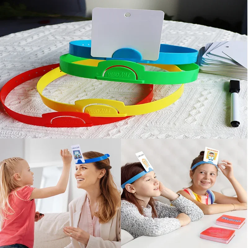 Jeu de devinettes amusant, groupe de sauna, Qui suis-je? Jeu de Société Rapide pour ixen Famille, Jouet pour Enfant