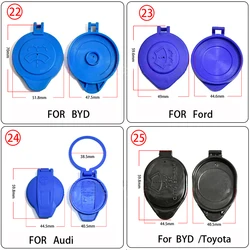 2 Pcs OEM OEM Windshield Washer Bottle Cap Before Ordering Carefully Compare The Product Size And Appearance