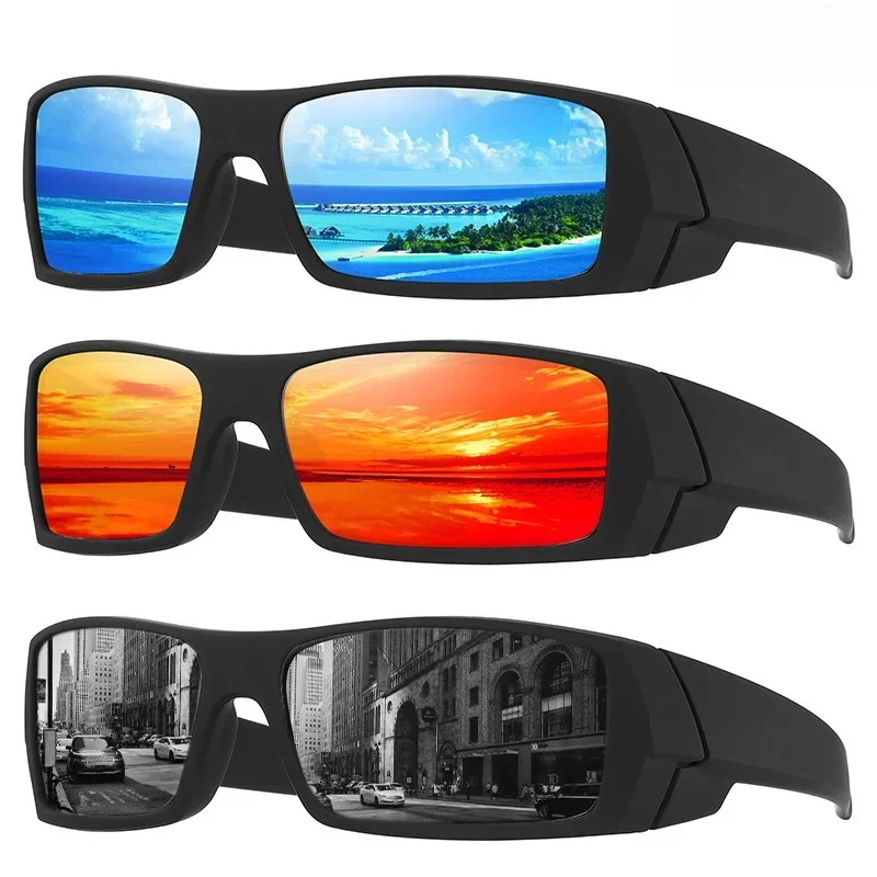 AliExpress MDOD Hot Selling Sports Polarized Sunglasses Outdoor Cycling UV Resistant Fishing Sunglasses Smooth and Natural Eyes Legs