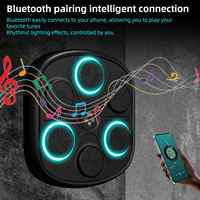Smart Music Boxing Training Machine Boxing Fitness Trainer Electronic Wall Target Hanging Sandbag With 2 Pair Gloves Best Gifts