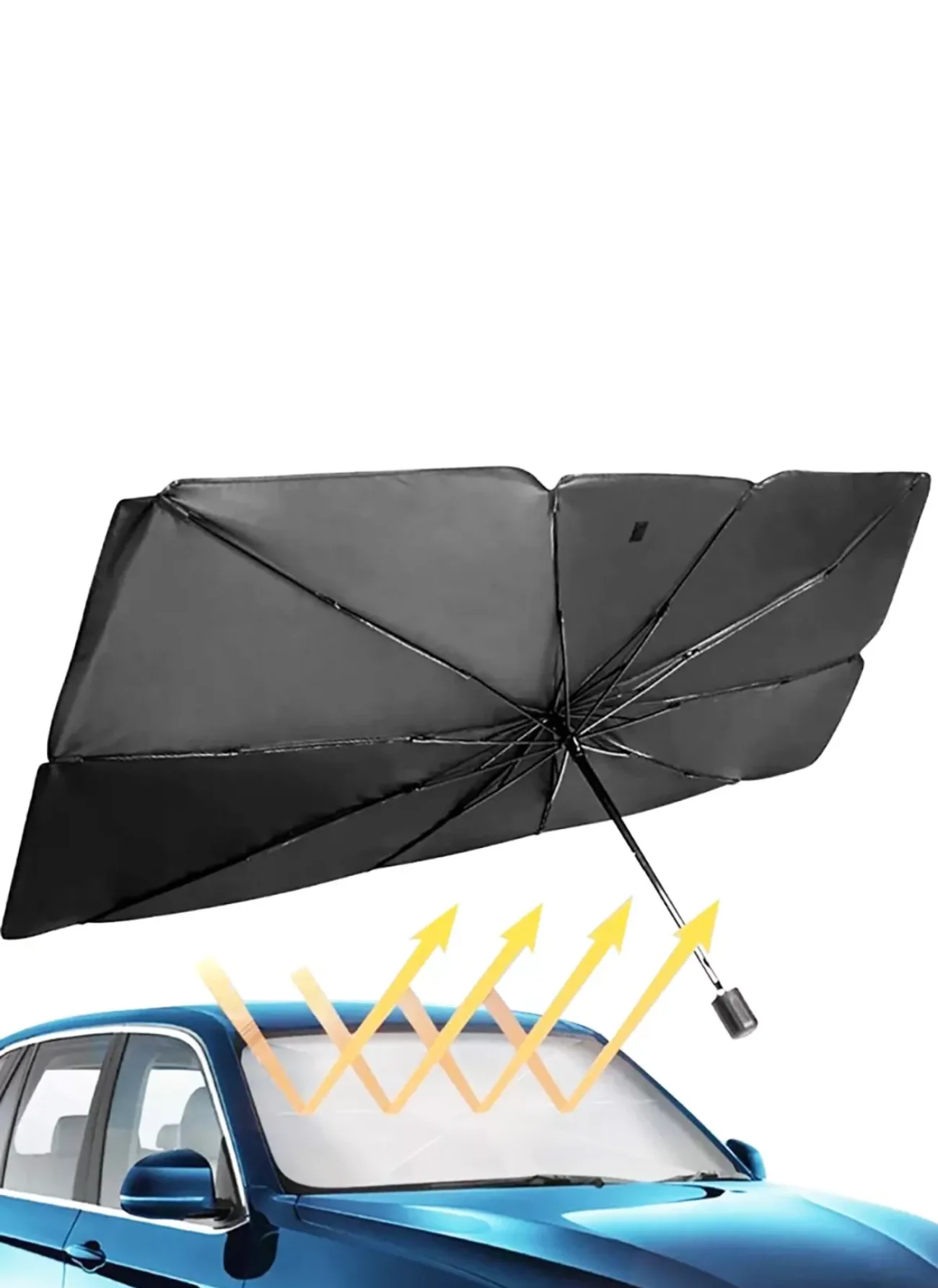 Protetor Solar Parabrisa Parasol Carro Proteção Térmica Uv Tapa Sol Pára-brisa Veicular Resfriamento