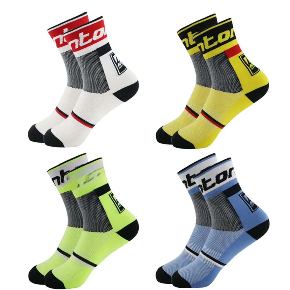 AliExpress 1 pair of breathable bicycle outdoor sports socks